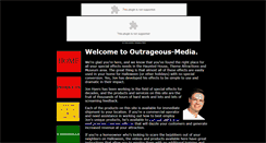 Desktop Screenshot of outrageous-media.com